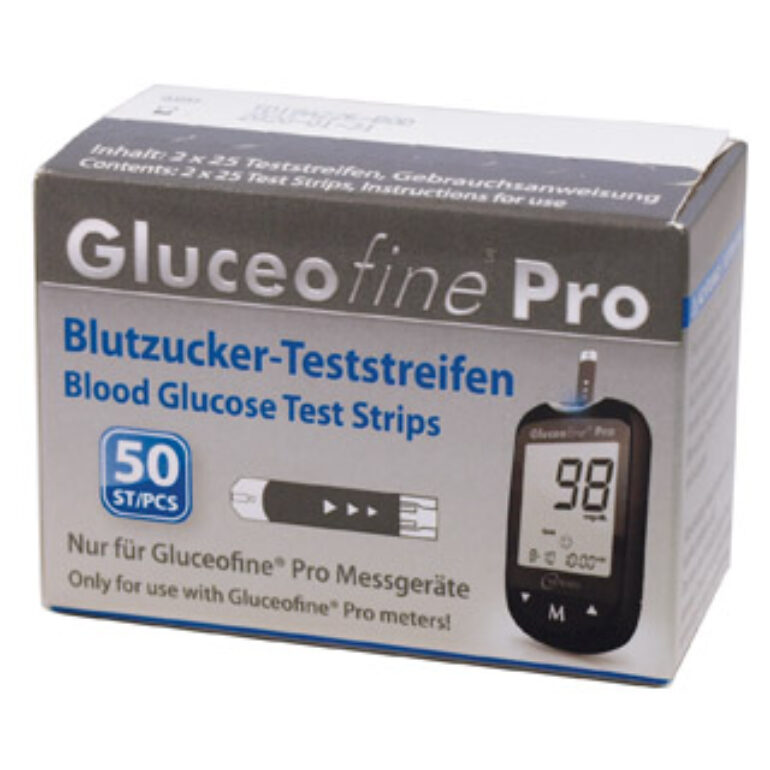 GLUCEOFINE PRO BLUTZUCKER-TESTSTREIFEN
