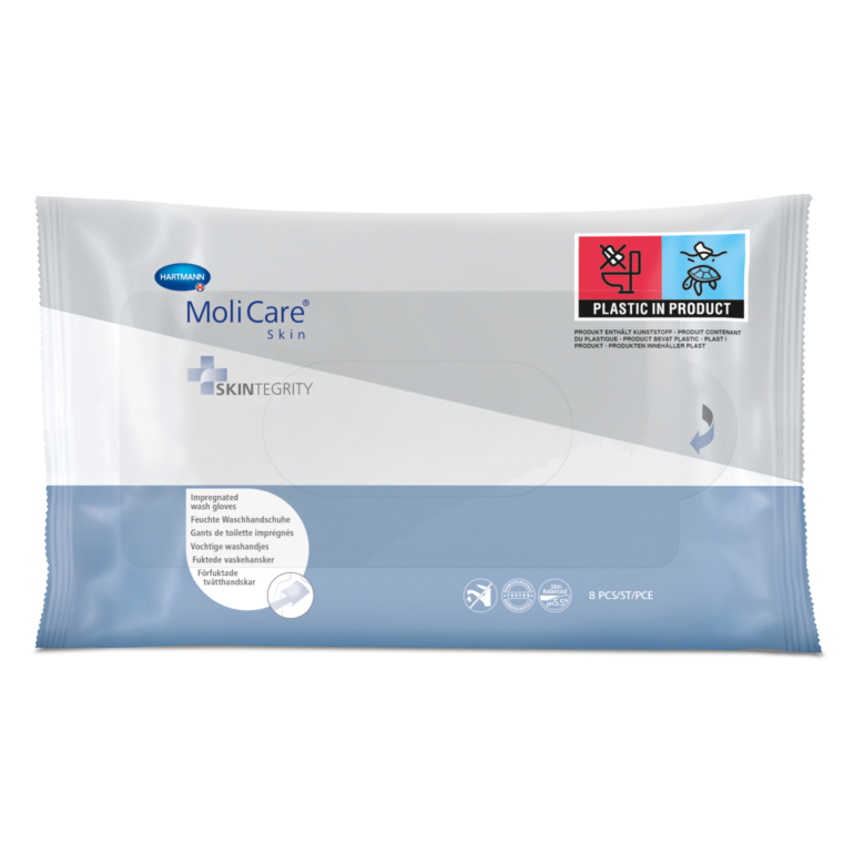 MOLICARE SKIN FEUCHTE WASCHHANDSCHUHE